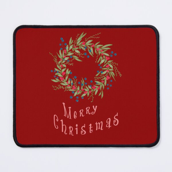 Item preview, Merry Christmas Wreath designed and sold by FrauleinimStall.