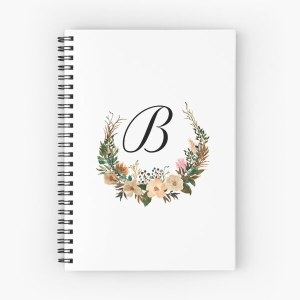 Item preview, Autumn Floral Monogram | Monogram Letter B designed and sold by JustSeasons.