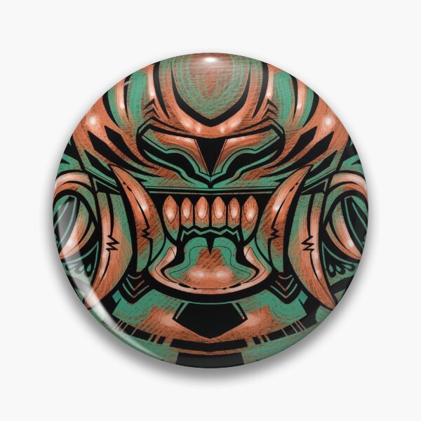 Item preview, Copper Demon Tiger Mask designed and sold by PaleoPanthera.