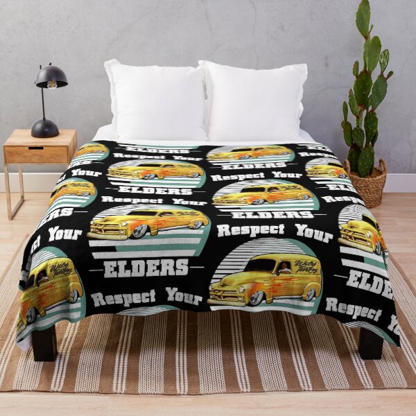 Item preview, Funny Car Guy - Respect Your Elders Classic Panel Truck designed and sold by CharJens.