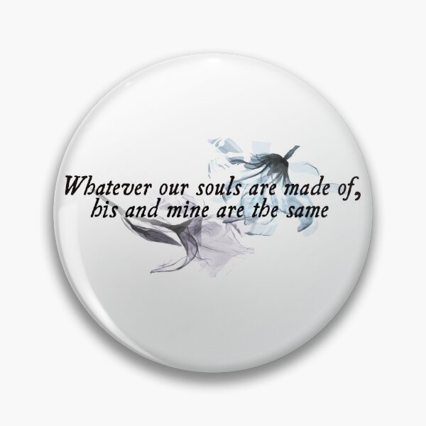 Item preview, Wuthering Heights emily bronte book quote literary flowers designed and sold by musingsofamuse.