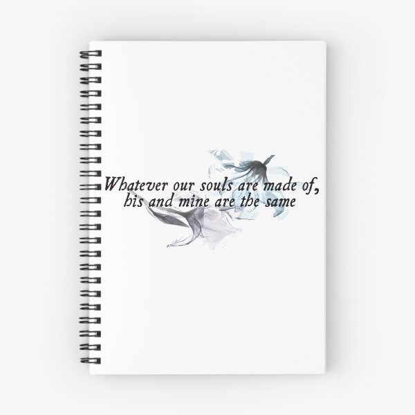 Item preview, Wuthering Heights emily bronte book quote literary flowers designed and sold by musingsofamuse.