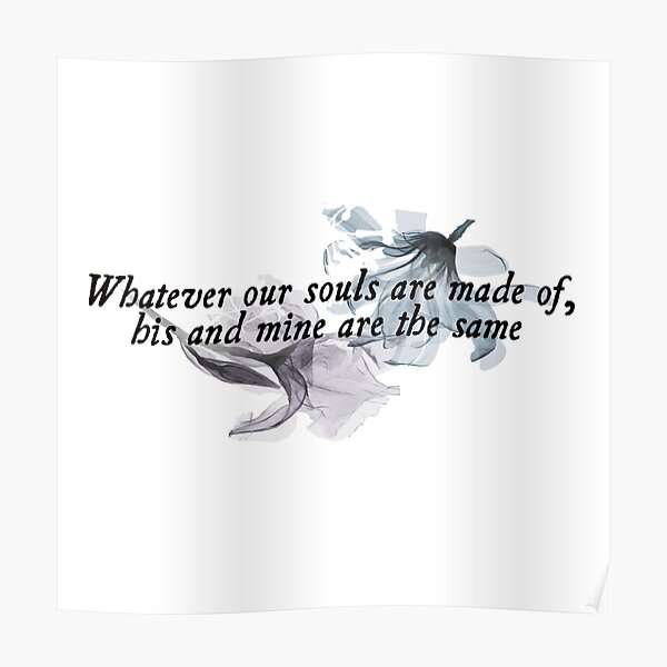 Emily Bronte Quote Posters for Sale | Redbubble