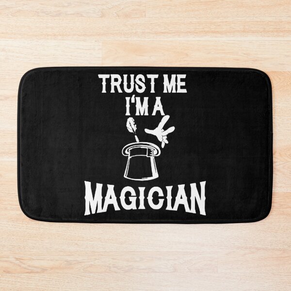 Item preview, Trust me i am a magician love magic witches witch Black Cat With Knife Gift Premium Art Apparel Essential Funny Cat Halloween designed and sold by DesignByHeartUK.