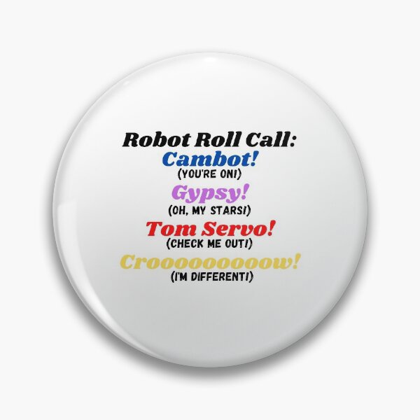 Item preview, MST3K Robot Roll Call Bot Names designed and sold by kylopen.