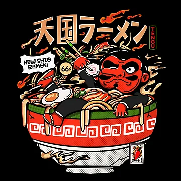 Artwork thumbnail, TENGU RAMEN by MuloPops