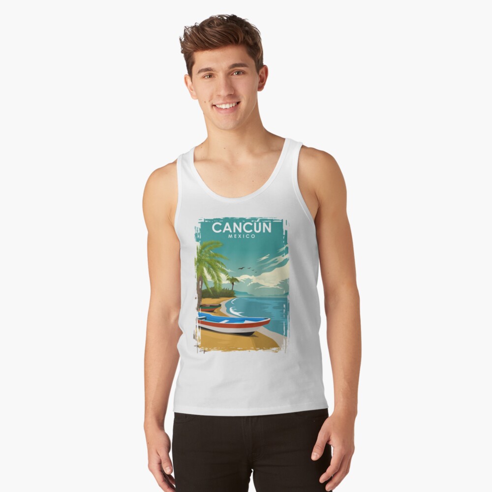 VINTAGE BREAST TYPE CANCUN MEXICO !, Men's Fashion, Tops & Sets, Tshirts &  Polo Shirts on Carousell