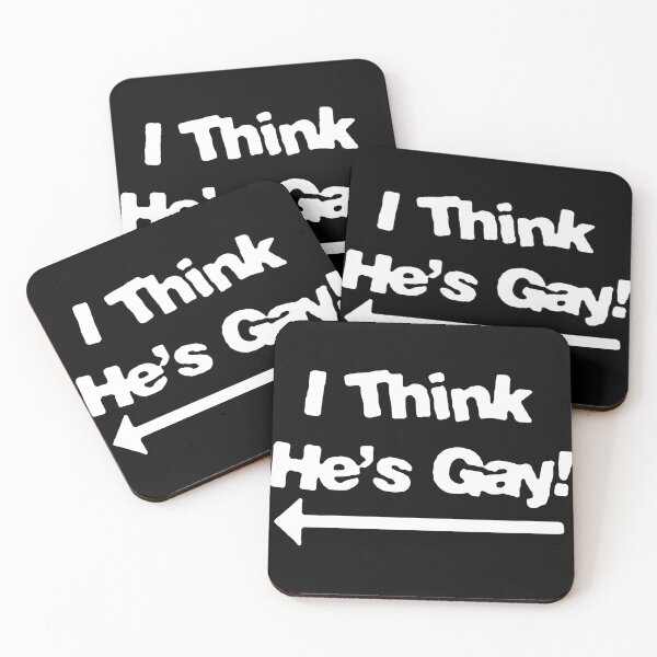 Item preview, I think he is gay Funny saying LGBT moon eclipse galaxy space werewolf Gift Premium Apparel Funny Holiday Xmas designed and sold by DesignByHeartUK.