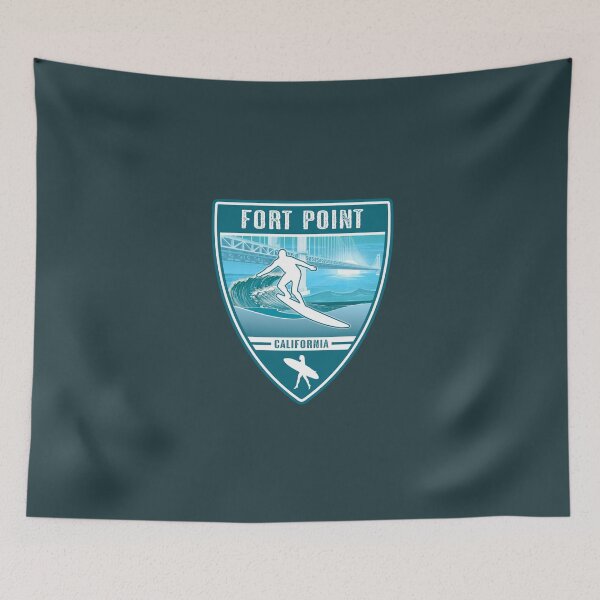 Item preview, Surf Fort Point California designed and sold by Jared Davies.
