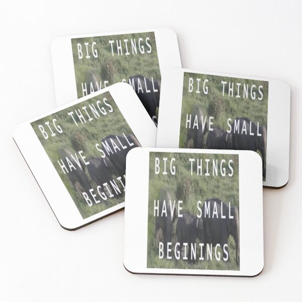 Item preview, BIG THINGS HAVE SMALL BEGININGS designed and sold by CUTESTUFFnow.