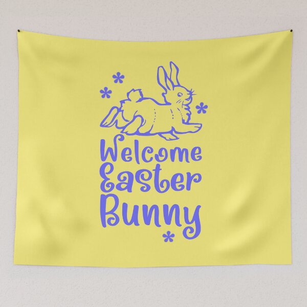 Item preview, Welcome Easter Bunny designed and sold by sandpiperstudio.