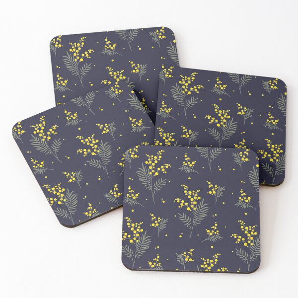 Item preview, Mimosa Silver Wattle Flower Pattern designed and sold by mkozll.