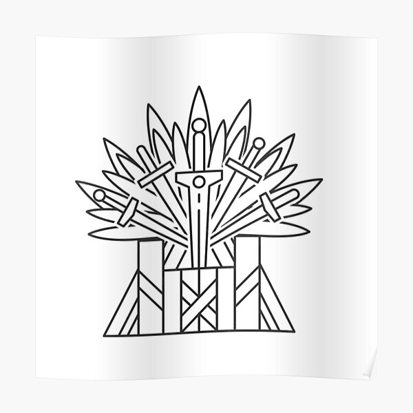 Iron Throne For Computer Games Design. Vector Illustration Royalty Free  SVG, Cliparts, Vectors, and Stock Illustration. Image 85254439.
