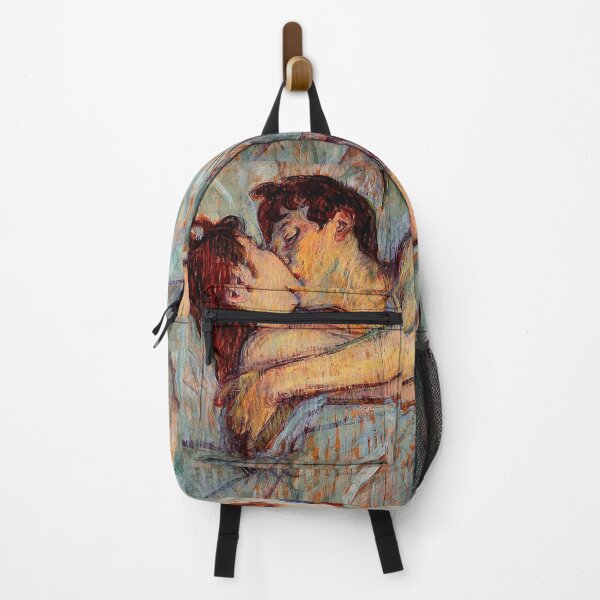 Item preview, In Bed - The Kiss by Toulouse Lautrec designed and sold by ReimagineStore.