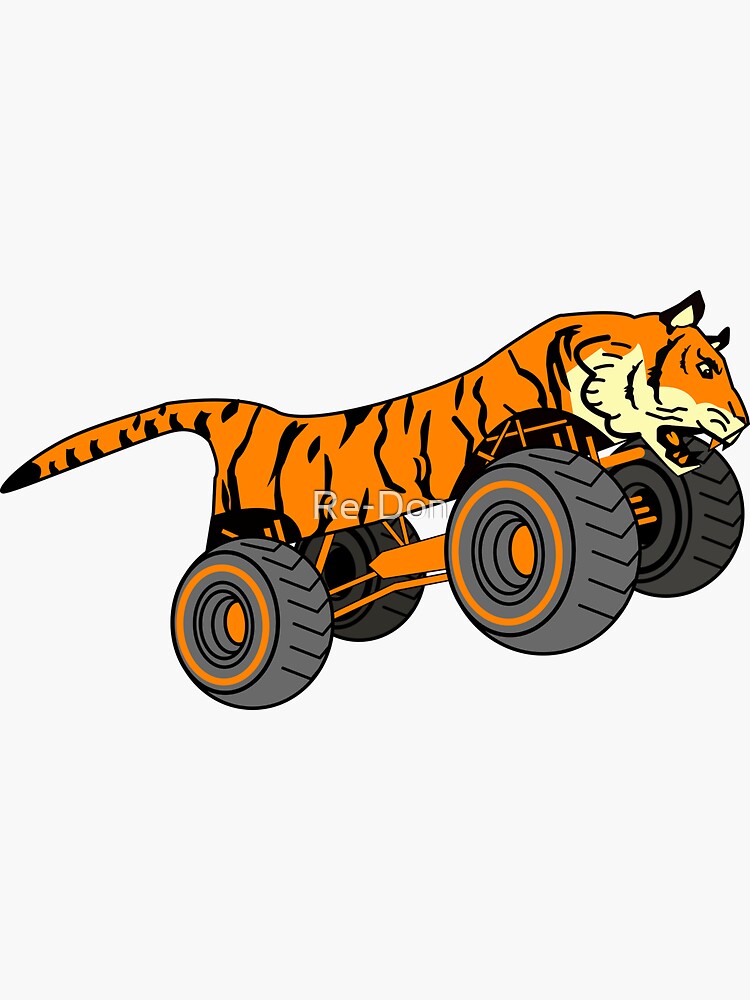 Monster truck tiger hot sale