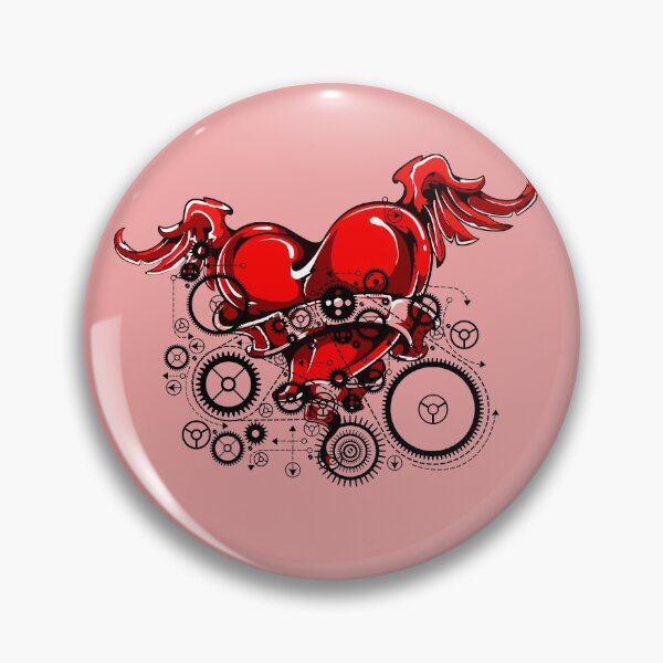 Item preview, Mechanical heart designed and sold by CatCoconut-Art.