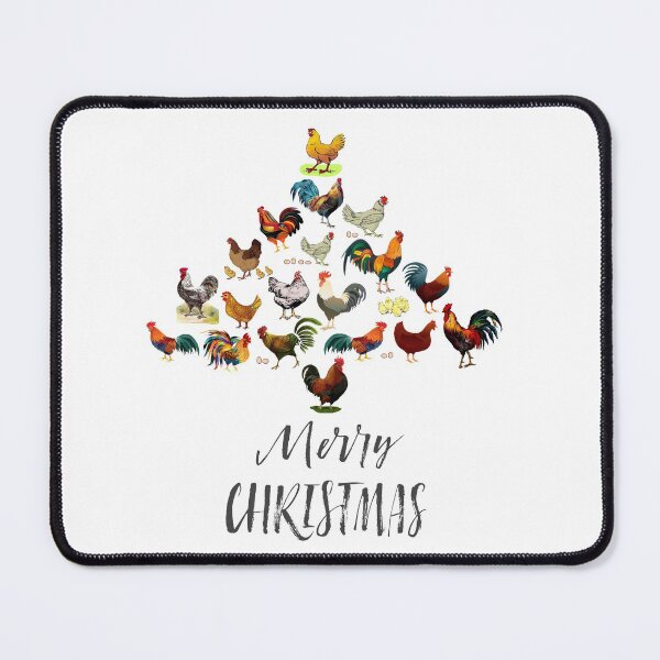 Item preview, Merry Christmas from us Chickens designed and sold by hardscuffle.
