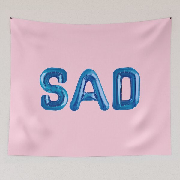 Item preview, Sad baloons soft grunge tumblr emo egirl design designed and sold by Aurora Cosentino.