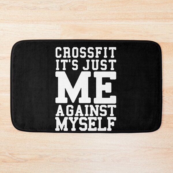 Artikelvorschau, Funny Crossfit Just me against myself Love Weight Lifting Love Power Lifting gym fitness Happy Apparel Essential Inspiration Joy Mood Funny entworfen und verkauft von DesignByHeartUK.
