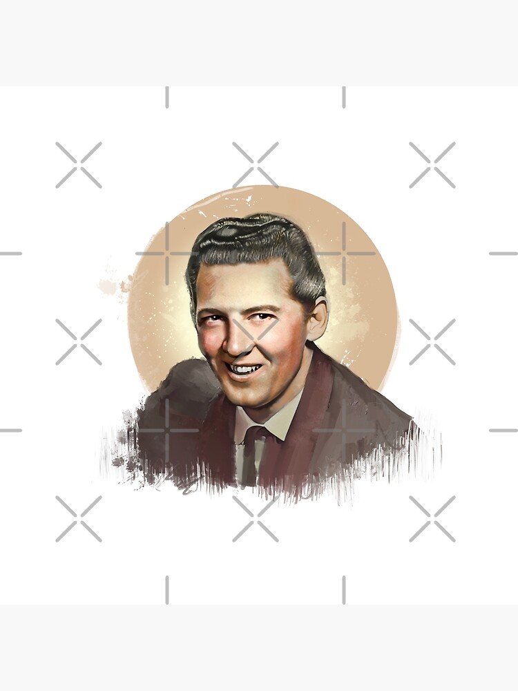 “JERRY LEE LEWIS - Famous comedian Portraits " Poster for Sale by