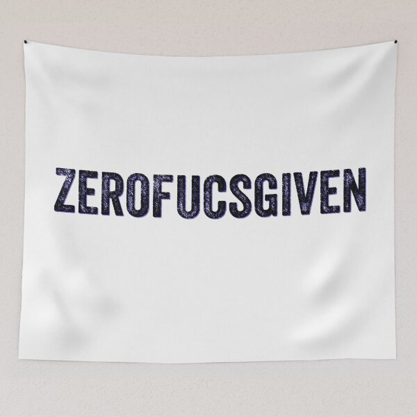 Item preview, Zerofucsgiven designed and sold by TheDunnydoor.