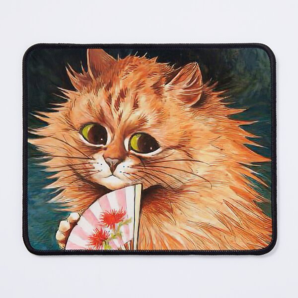 Item preview, Study of a Ginger Cat by Louis Wain designed and sold by ReimagineStore.