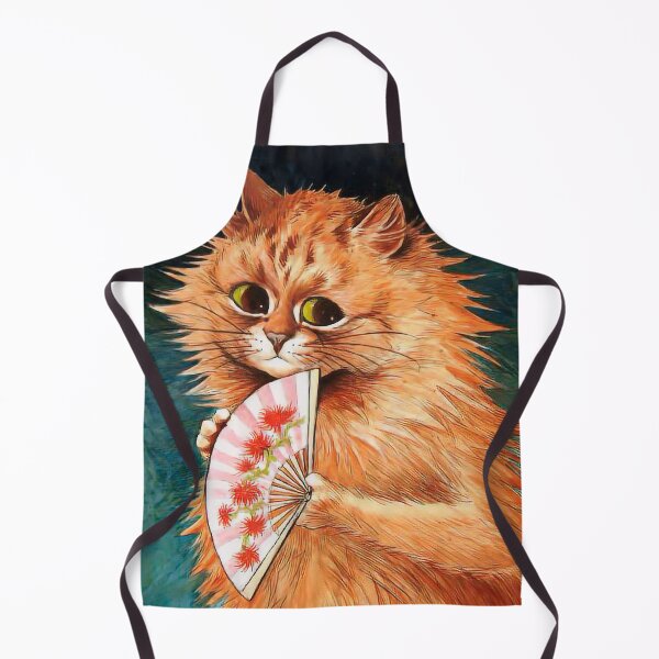 Item preview, Study of a Ginger Cat by Louis Wain designed and sold by ReimagineStore.