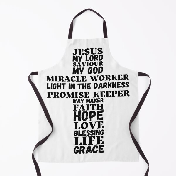Item preview, Cross of words about Jesus Christ - Black text designed and sold by AnnaBBS.