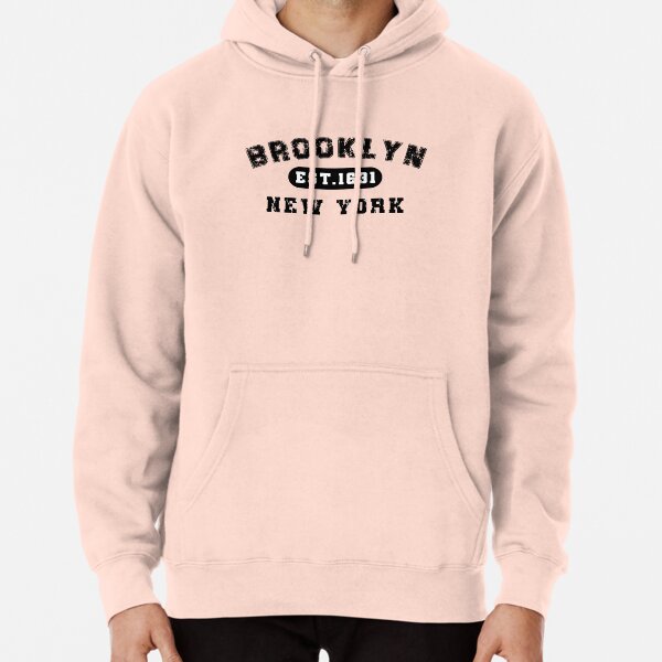 Brooklyn Est 1631 Hooded Sweatshirt - Grey