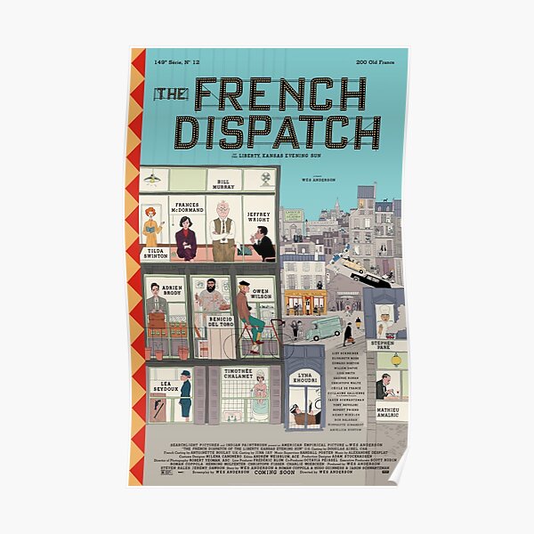 The French Dispatch (Official) Poster