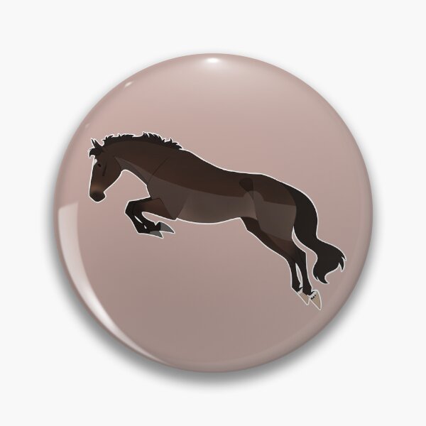 Item preview, Hunter Jumper Bay Thoroughbred - Harvey (clipped version) designed and sold by peyeqart.