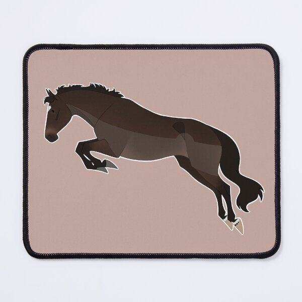 Item preview, Hunter Jumper Bay Thoroughbred - Harvey (clipped version) designed and sold by peyeqart.
