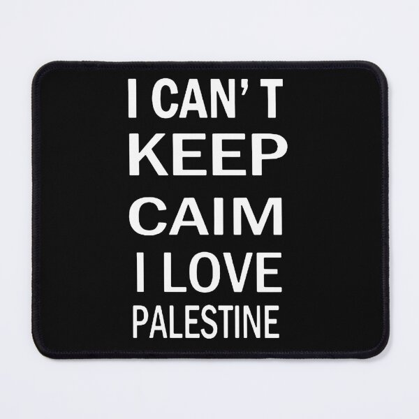Item preview, I love Palestine Keep Calm and Love Kufeyya palestinian Gift Premium Art Apparel Essential Funny Cat Halloween designed and sold by DesignByHeartUK.