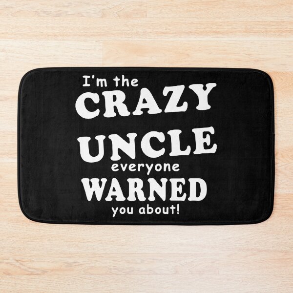 Item preview, Funny uncle i am the crazy uncle to be nephew new mom funny Gift Premium Apparel Funny Holiday Xmas designed and sold by DesignByHeartUK.