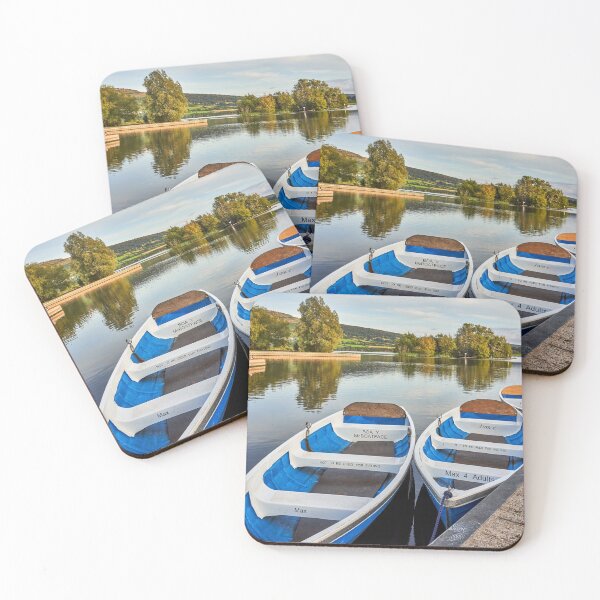 Item preview, Boats moored in Llangorse Lake Brecon Beacons designed and sold by VnGphoto.