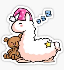 Pajama Llama Sticker