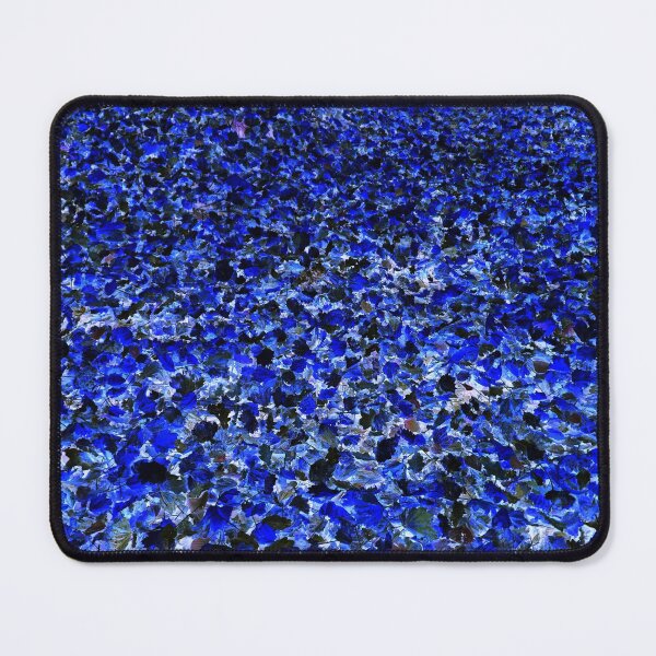 Item preview, Carpet of leaves blue abstract designed and sold by paulboizot.
