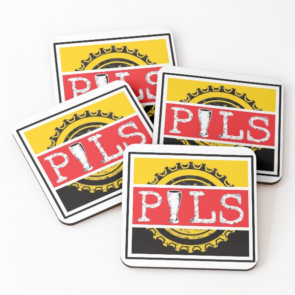 Item preview, Pils (Pilsner) Word on Beer Bottle Cap in German Colours designed and sold by DKdesigns27.
