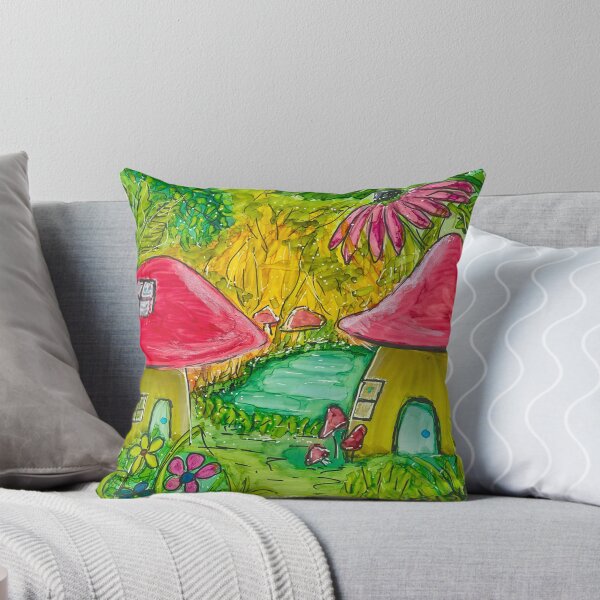 Item preview, “Fairy Village 1” designed and sold by 3BlueFishDesign.