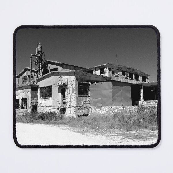 Item preview, Disused winery, Lefkada, monochrome designed and sold by paulboizot.