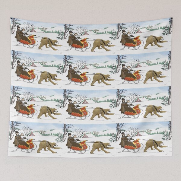 Item preview, Slothier Sleigh Ride designed and sold by Casey Wilkinson.