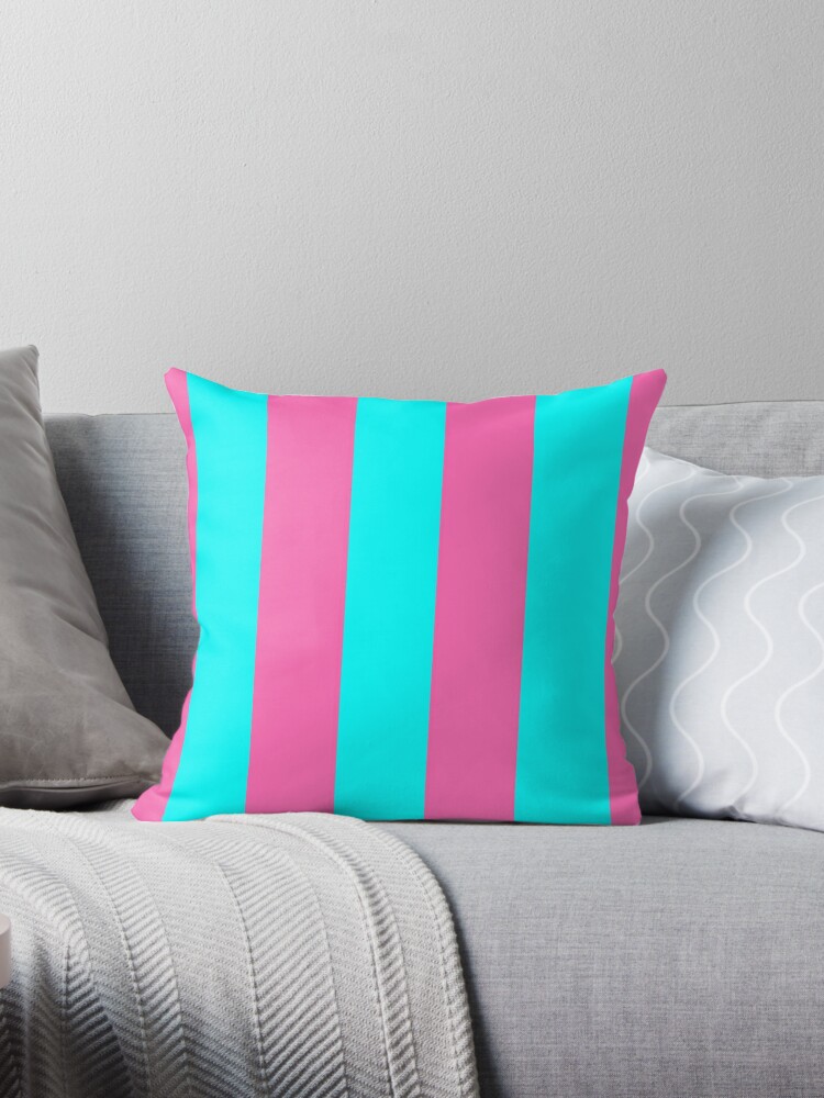 Neon pink sale pillow