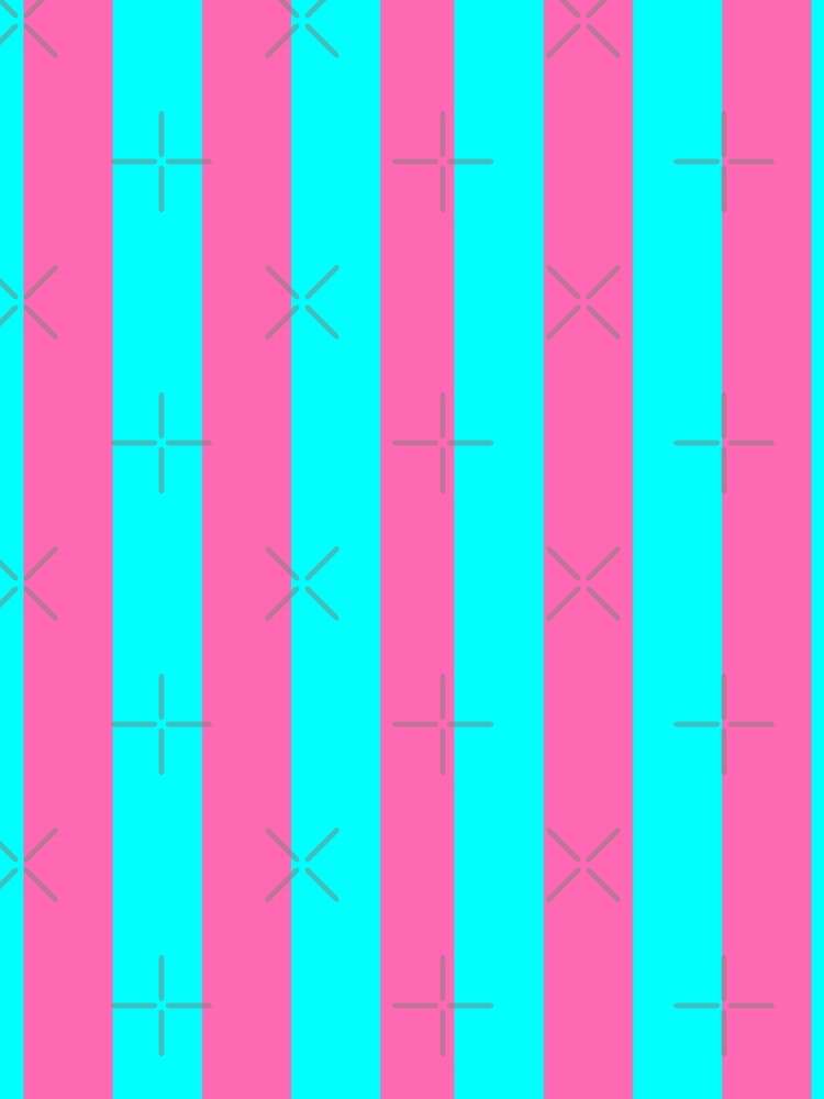 Neon Punk Hot Pink and Cyan Blue Stripes" A-Line Dress for Sale by nocap82 | Redbubble Neon Punk Hot Pink and Cyan Blue Stripes" A-Line Dress for Sale by nocap82 | Redbubble