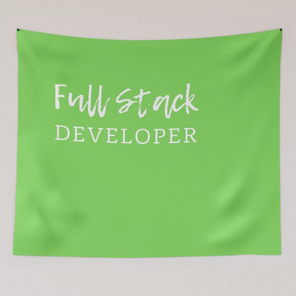Item preview, Full Stack Developer Green designed and sold by trendingatees.