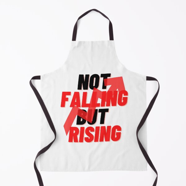 Item preview,  NOT FALLING BUT RISING QUOTES FOR MOTIVATION WITH RED HIGH ARROW designed and sold by Alexa5454.