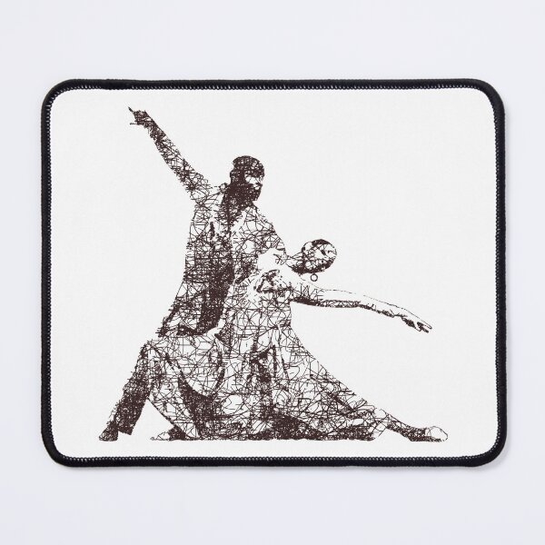 Item preview, Dance couple 1 - Brown ink designed and sold by WietskeWelten.