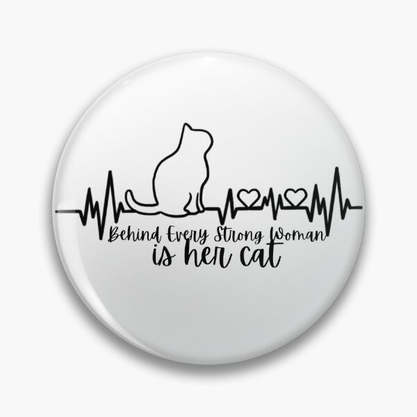 Item preview, behind every strong woman is her cat Essential T-Shirt designed and sold by NIKENchop.