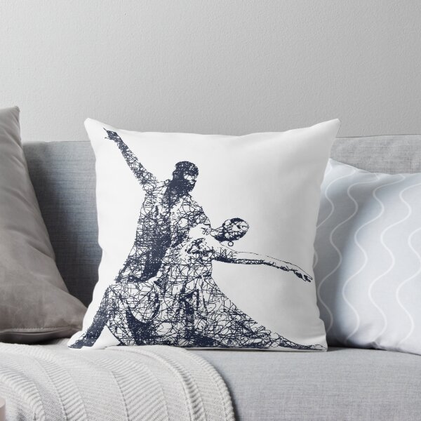 Item preview, Dance couple 1 - Blue ink designed and sold by WietskeWelten.