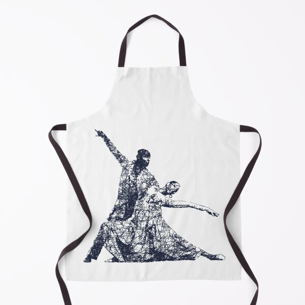 Item preview, Dance couple 1 - Blue ink designed and sold by WietskeWelten.