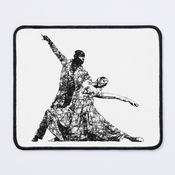 Item preview, Dance couple 1 - Black ink designed and sold by WietskeWelten.
